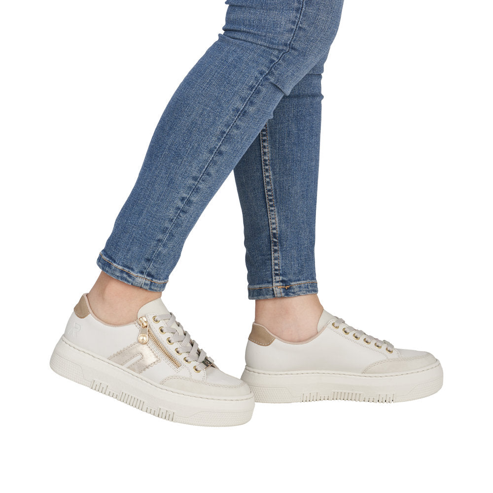 Rieker Womens Trainer M1912-80 White