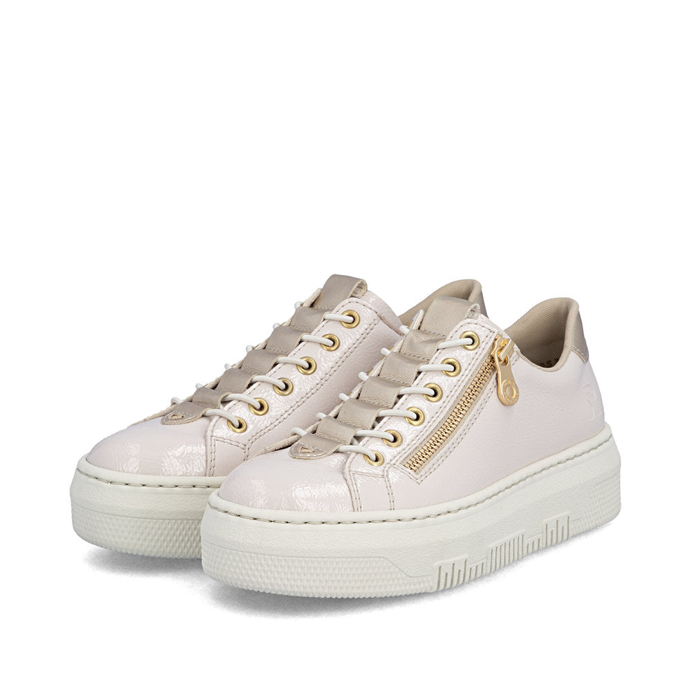 Rieker Womens Trainer M1953-80 White