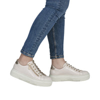 Rieker Womens Trainer M1953-80 White