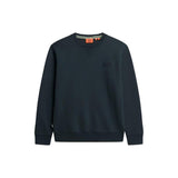 Superdry Mens Essential Logo Crew Sweatshirt Eclipse Navy