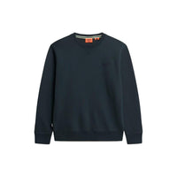 Superdry Mens Essential Logo Crew Sweatshirt Eclipse Navy