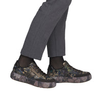 Rieker women's brown combination fashion trainer