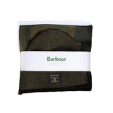 Barbour Westerdale men's beanie and scarf gift set