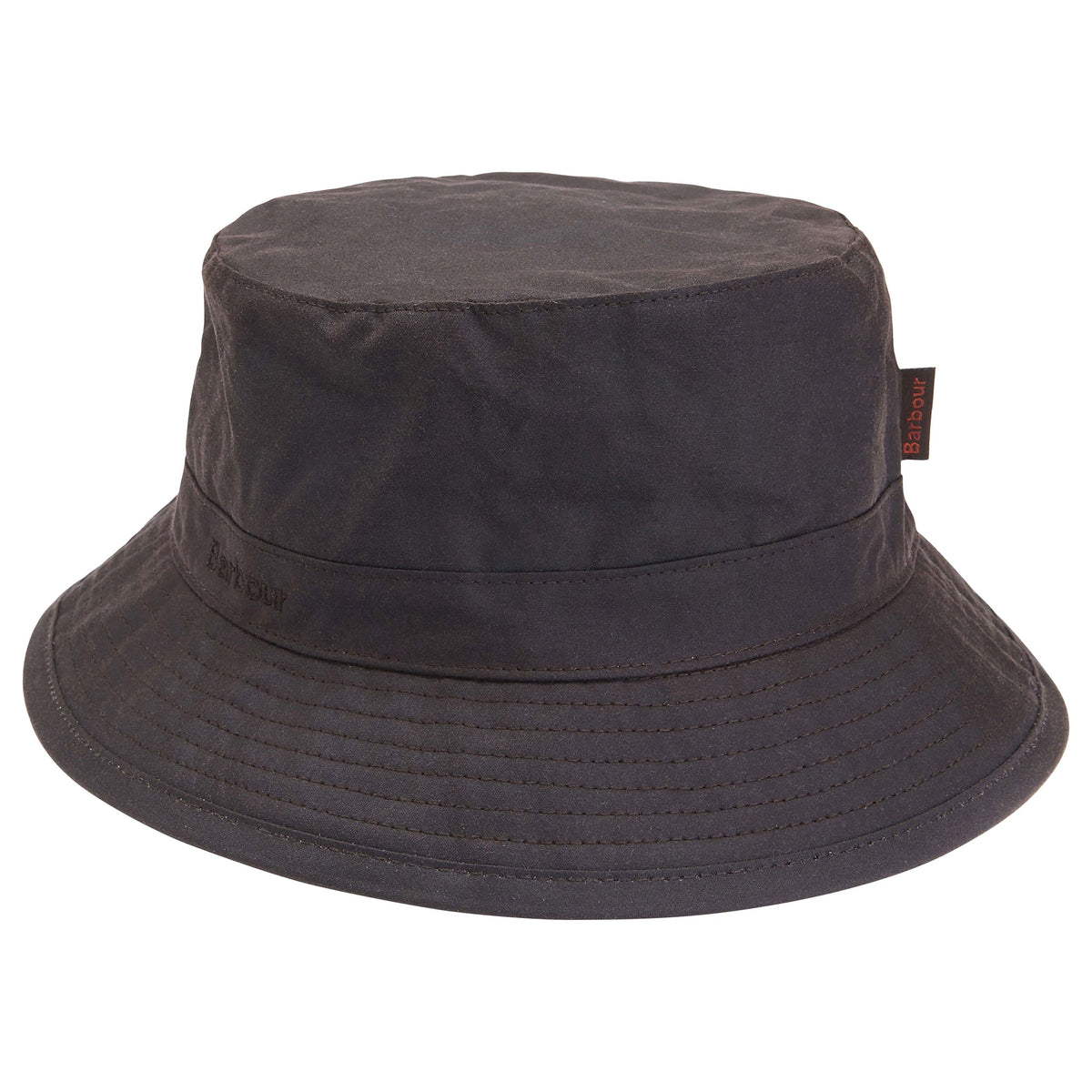 Barbour Mens Bucket Hat Wax Rustic Donaghys