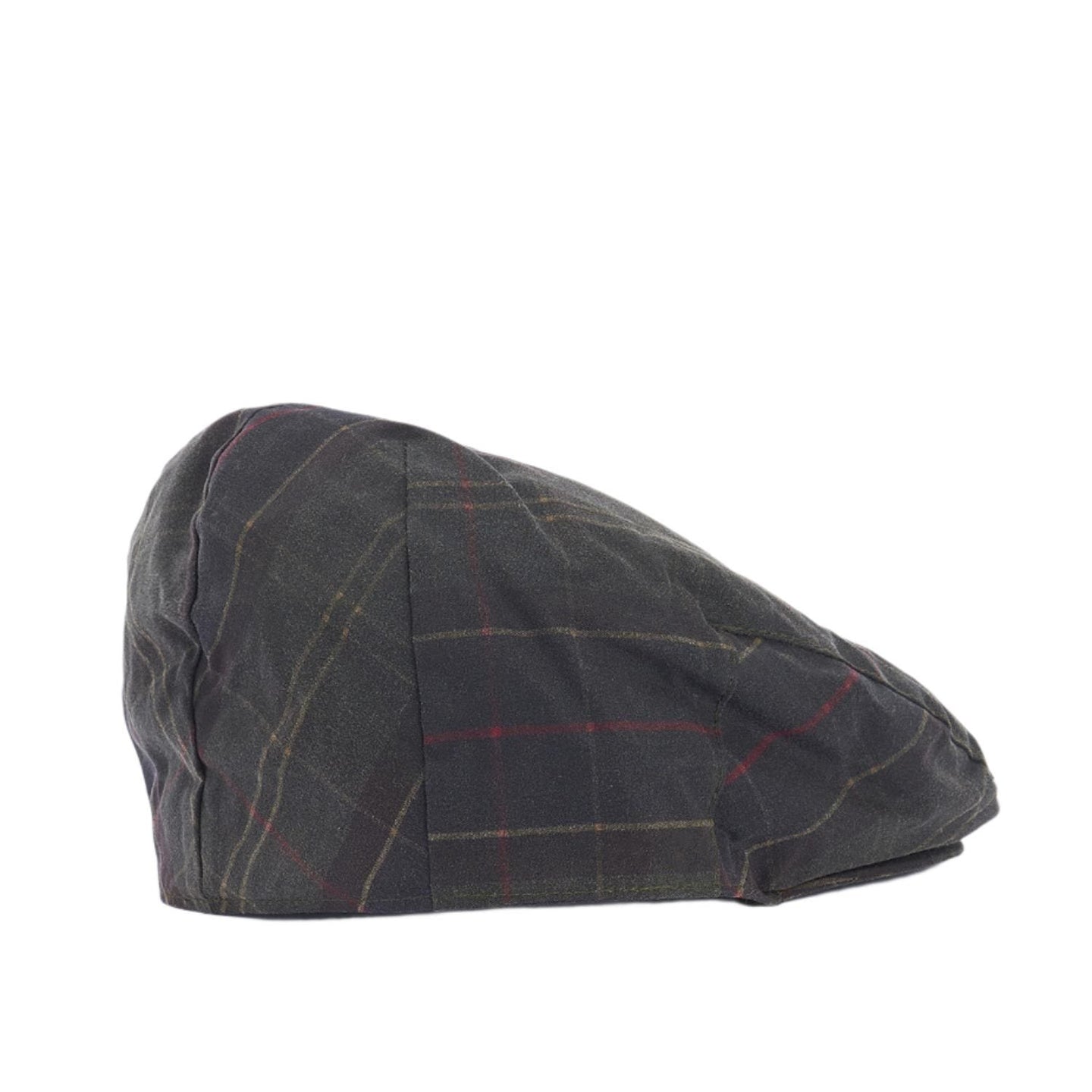 Barbour Mens Cap Wax Flat Classic Tartan