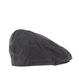 Barbour Mens Cap Wax Flat Classic Tartan