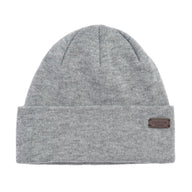 Barbour Men Beanie Healey Light Grey Marl