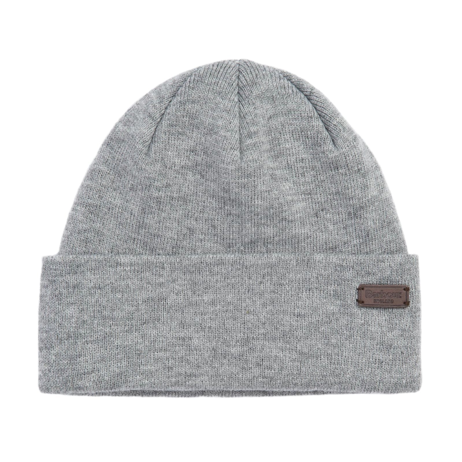Barbour Men Beanie Healey Light Grey Marl