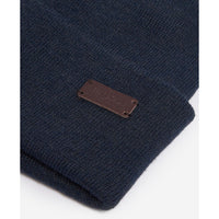 Barbour Mens Beanie Healey Navy
