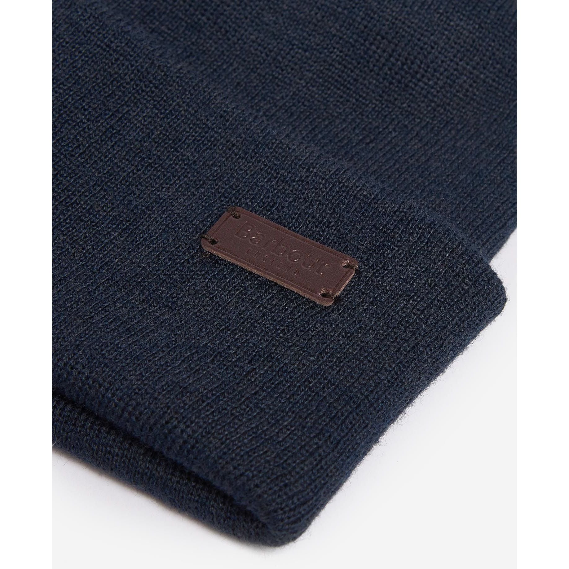 Barbour Mens Beanie Healey Navy