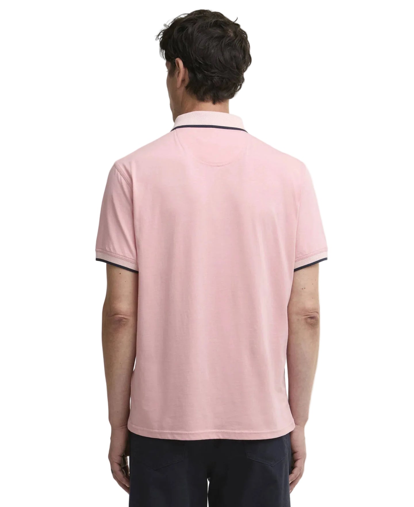 Barbour Mens Cornsay Polo Mineral Pink