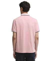 Barbour Mens Cornsay Polo Mineral Pink