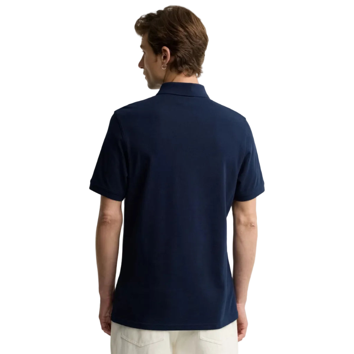 Barbour International Mens Polo Essential Navy