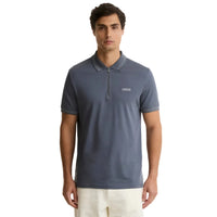 Barbour International Mens Polo Owts Washed Charcoal