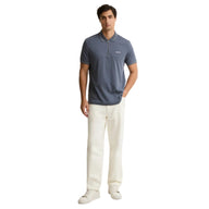 Barbour International Mens Polo Owts Washed Charcoal