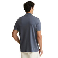 Barbour International Mens Polo Owts Washed Charcoal