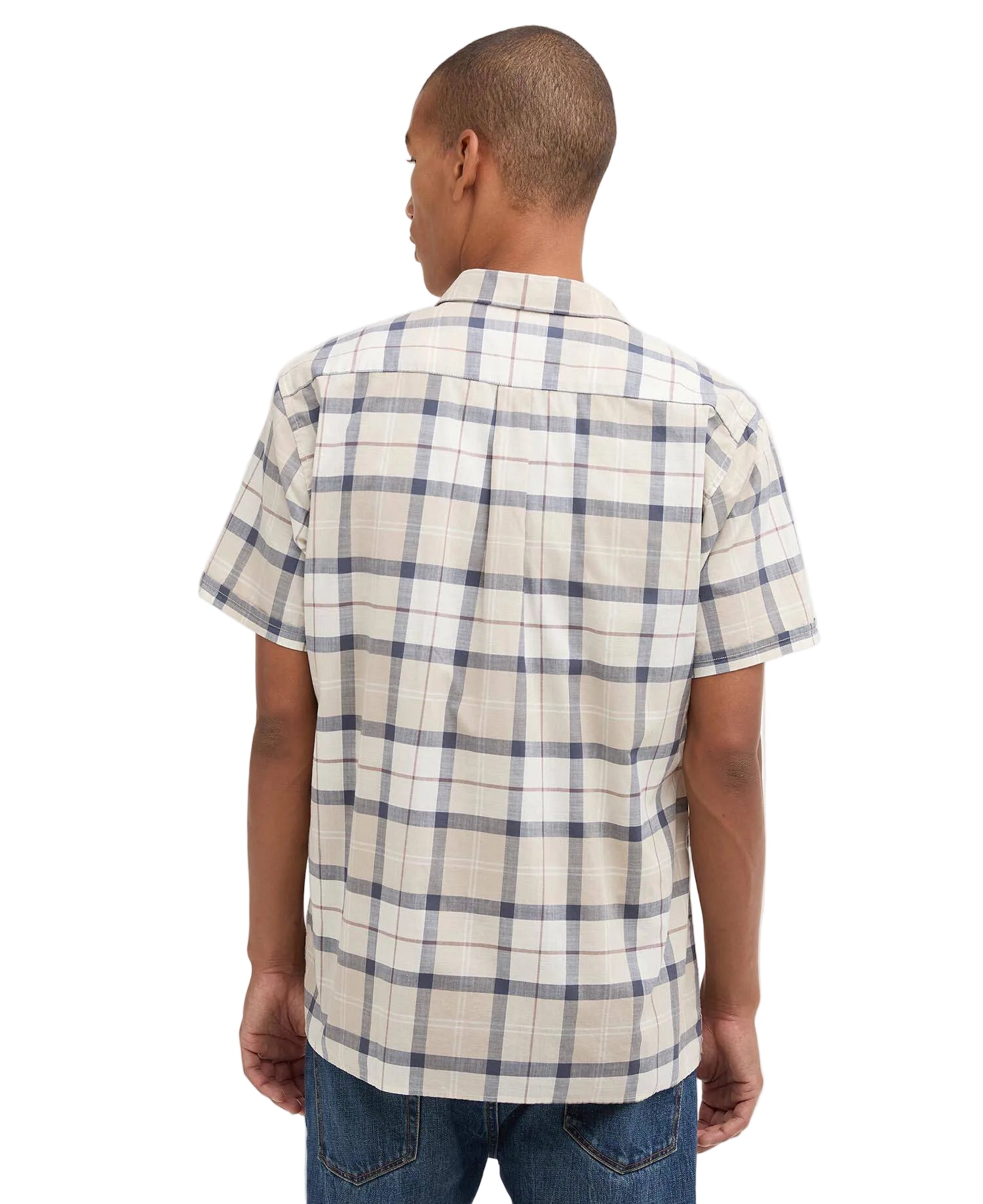 Barboour Mens Gordon Summer Fit Shirt Oban Mist Tartan