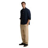 Barbour Mens Shirt Mineral Tartan Authentic Midnight Loch