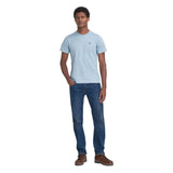 Barbour Mens T-Shirt Essential Sports Cool Blue