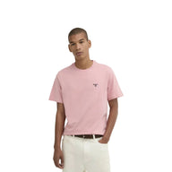 Barbour Mens Essential Sports T-Shirt Mineral Pink