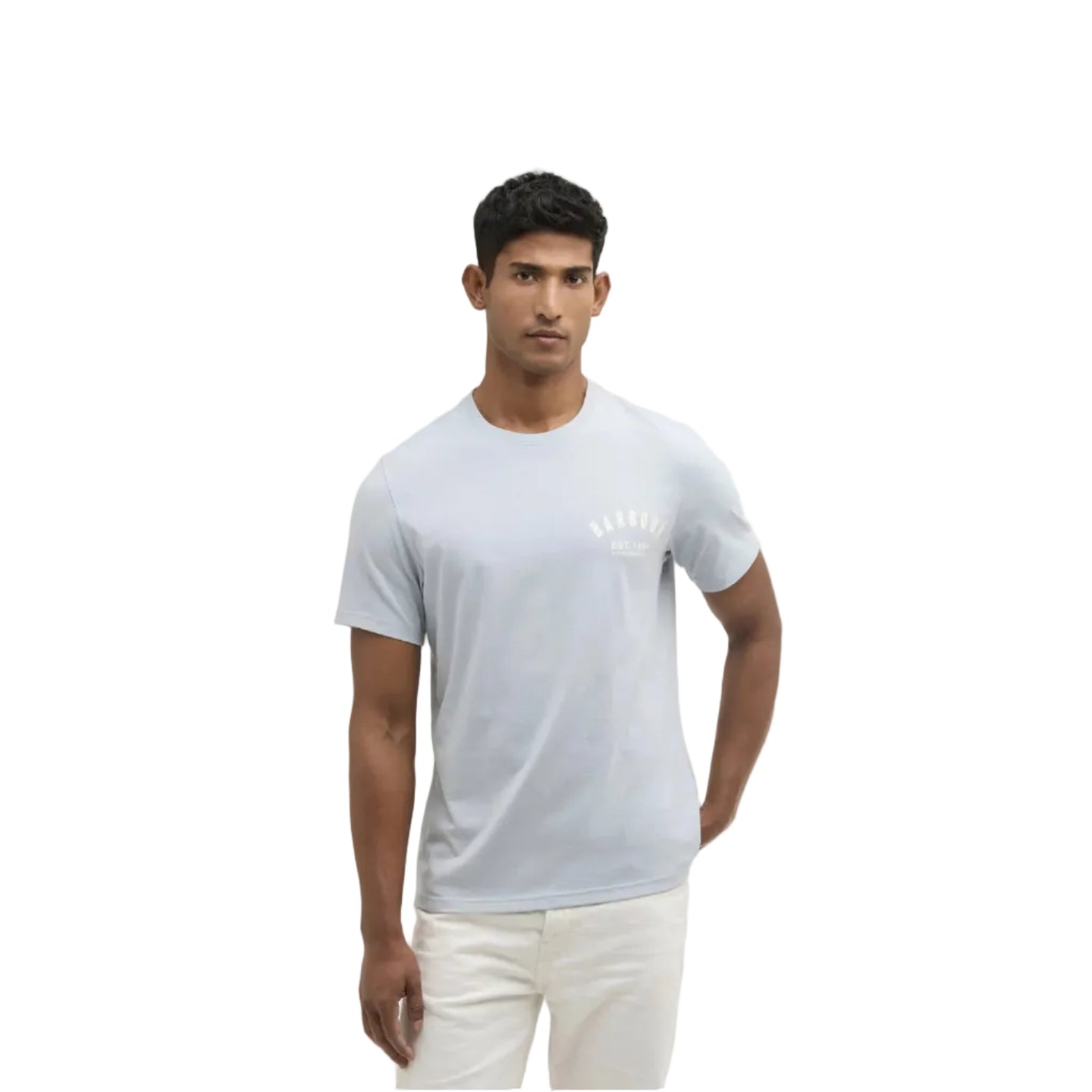 Barbour Mens Preppy T-Shirt Blue Haze