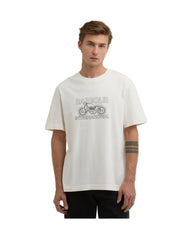 Barbour International Mens T-Shirt Cowl Whisper