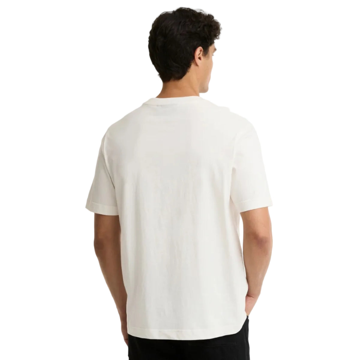 Barbour International Mens T-Shirt Triton Whisper White