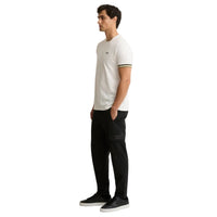 Barbour International Mens T-Shirt Newport Tipped Whisper White