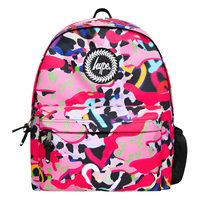 Hype Multi Patterns Badge Backpack