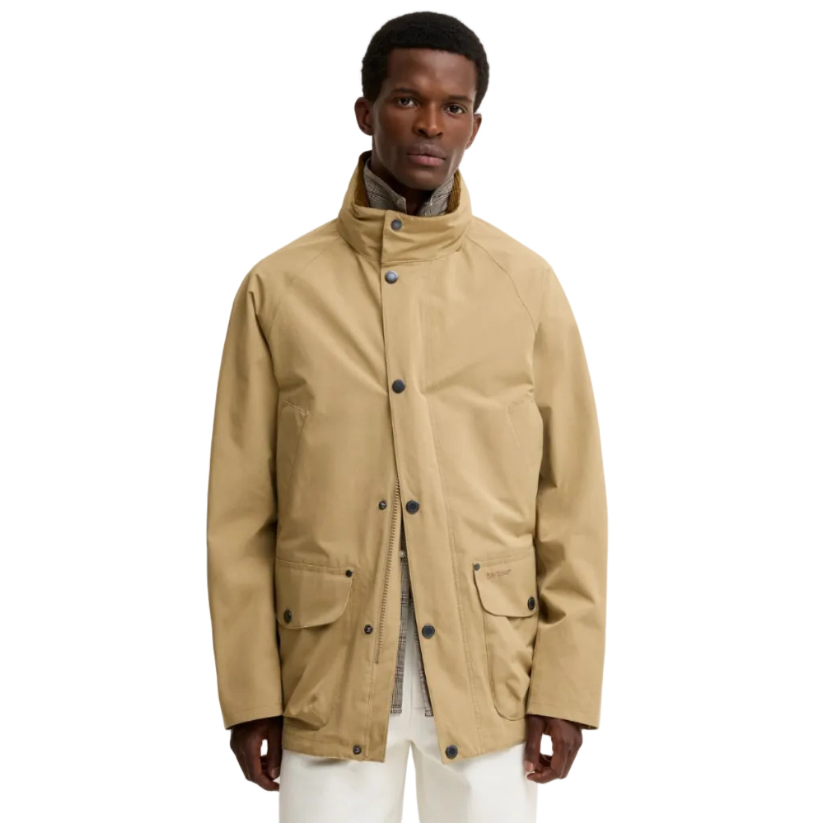 Barbour Mens Jacket Modern Bedale Waterproof Sandstone