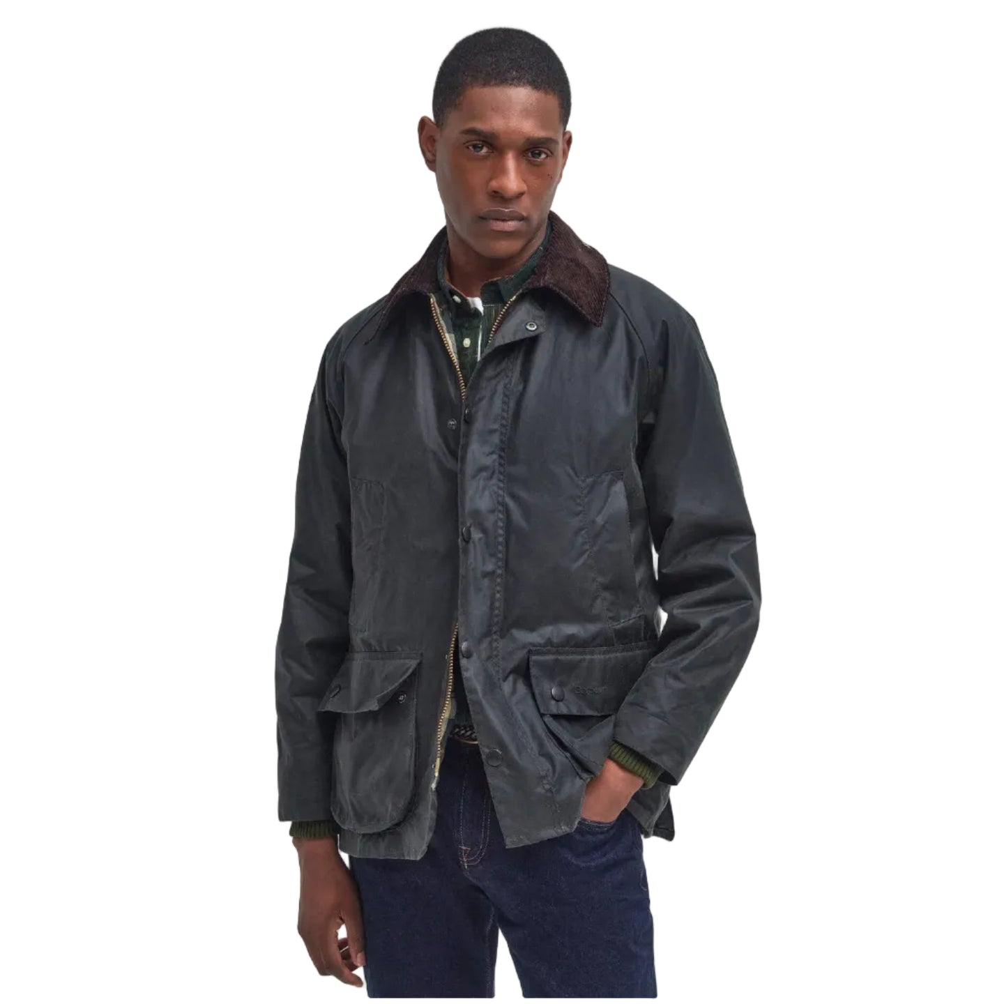 Barbour Mens Waxed Jacket Bedale Sage