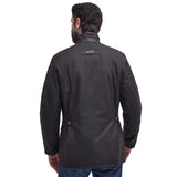 Barbour Hereford men's rustic waxed cotton jacket with corduroy collar