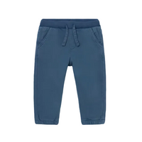 Mayoral baby boys' indigo blue twill joggers