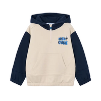 Mayoral Boys Hoodie New Code Stone/Blue