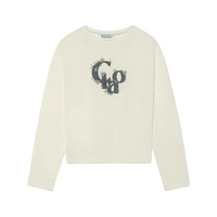 Mayoral Girls T-Shirt Basic Cream