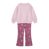 Mayoral Girls Set Legging and Sweatshirt Violet
