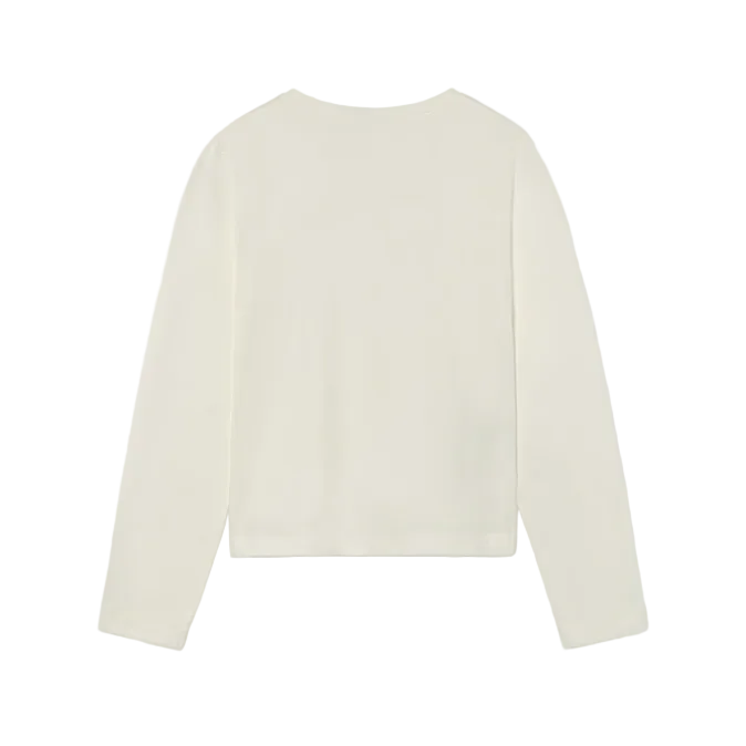 Mayoral Girls T-Shirt Stylish Cream
