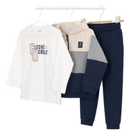 Mayoral boys' 3 piece set 4808 azul