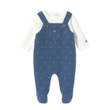 Mayoral baby boys' blueberry blue babygrow
