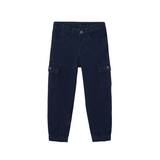 Mayoral boys' blue cargo trousers