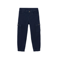 Mayoral boys' blue cargo trousers