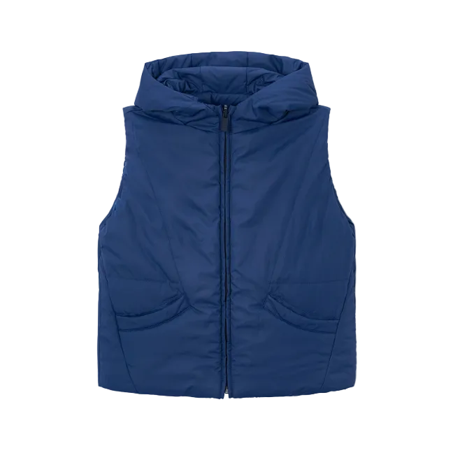 Mayoral boys' blue reversible gilet