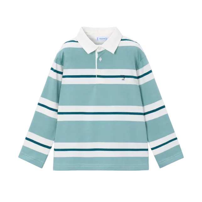 Mayoral boys' aquarium blue polo shirt