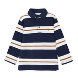 Mayoral boys' ink navy polo shirt