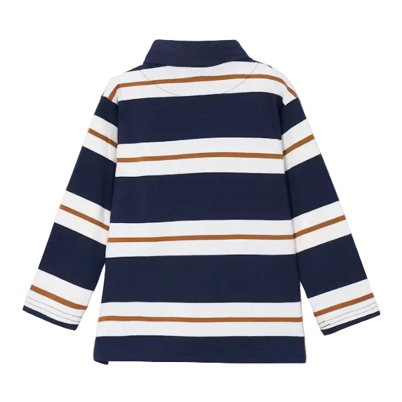 Mayoral boys' ink navy polo shirt