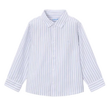 Mayoral boys' white and sky blue shirt