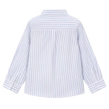 Mayoral boys' white and sky blue shirt