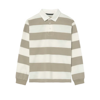 Mayoral boys' striped polo 7103 sesamo