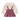 Mayoral girls' violet two piece top and skirt set