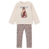 Mayoral Girls 2 Piece Set 4734 Chestnut